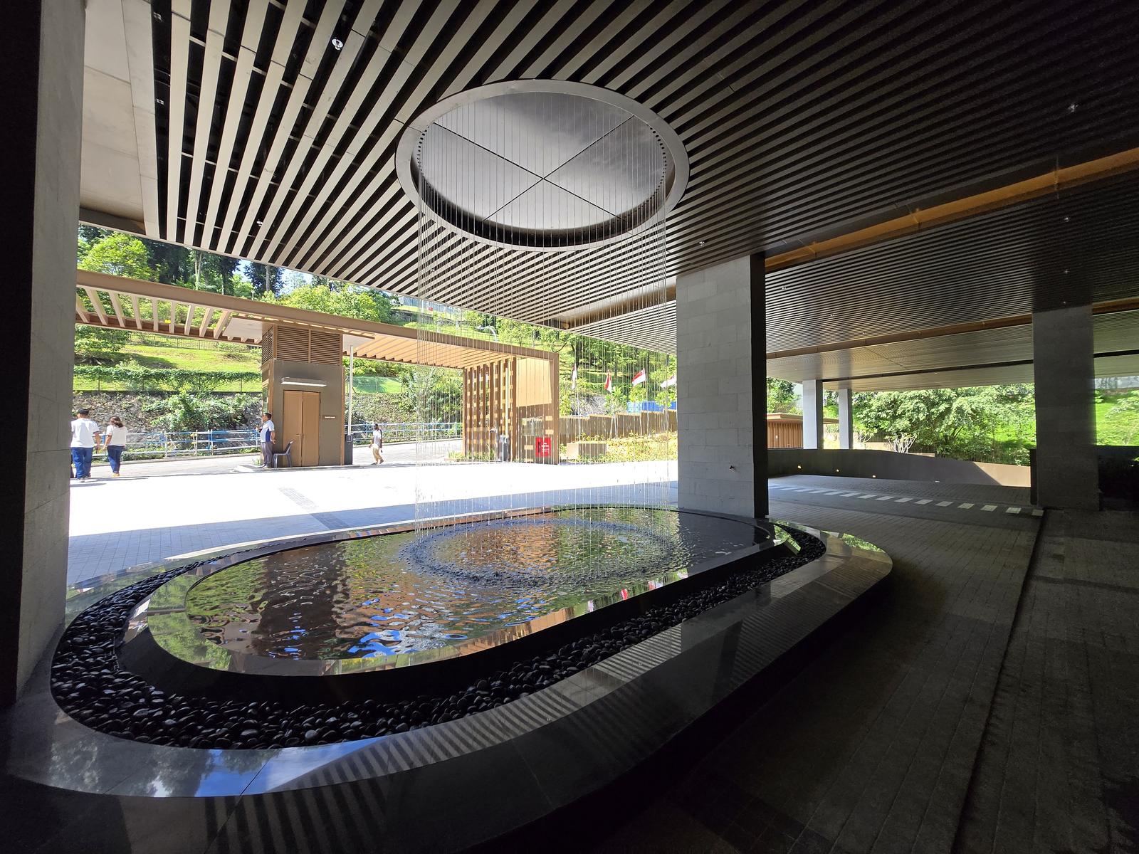 Grand arrival lobby